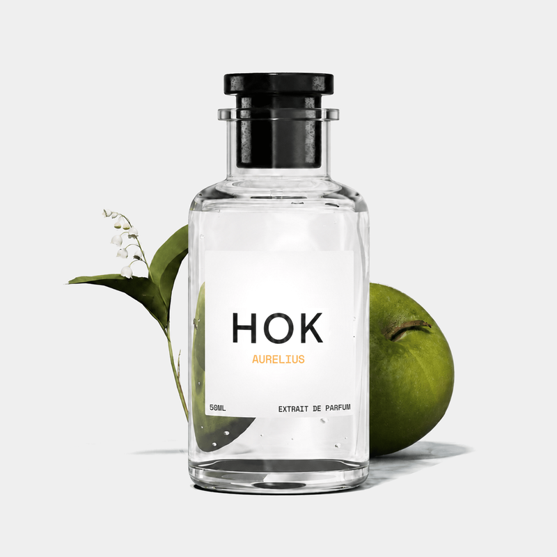HOK Aurelius fragrance bottle