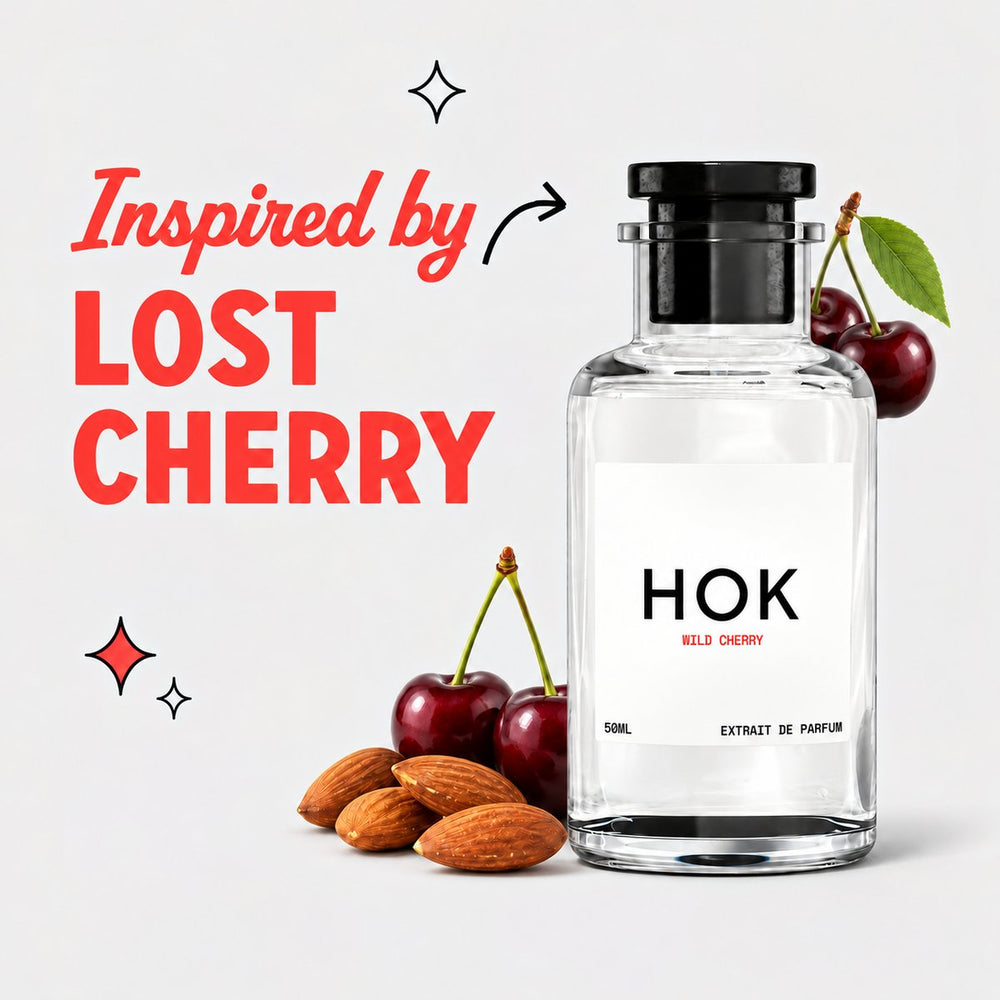 WILD CHERRY bottle with cherry, bitter almond, cherry liqueur