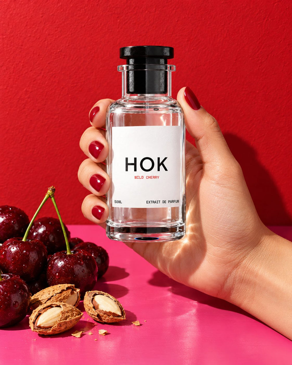 WILD CHERRY held in hand