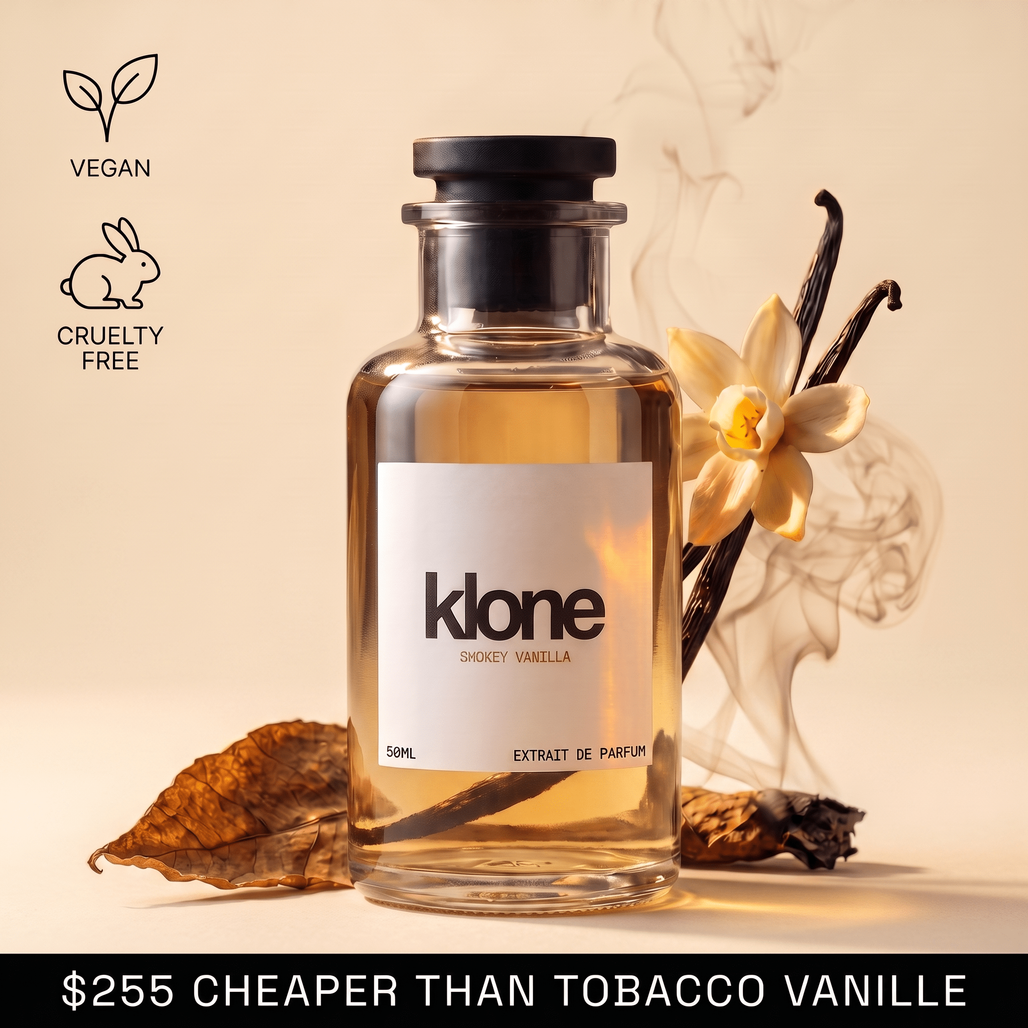 SMOKEY VANILLA INSPIRED BY TOBACCO VANILLE