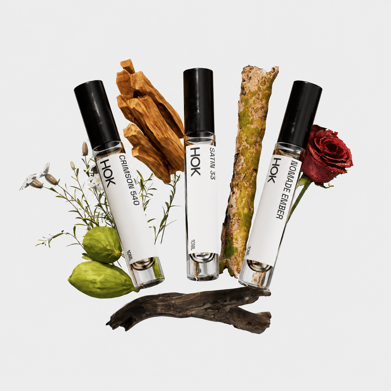 Date Night Discovery Set INSPIRED BY BACCARAT ROUGE 540, INSPIRED BY SANTAL 33, INSPIRED BY OMBRE NOMADE