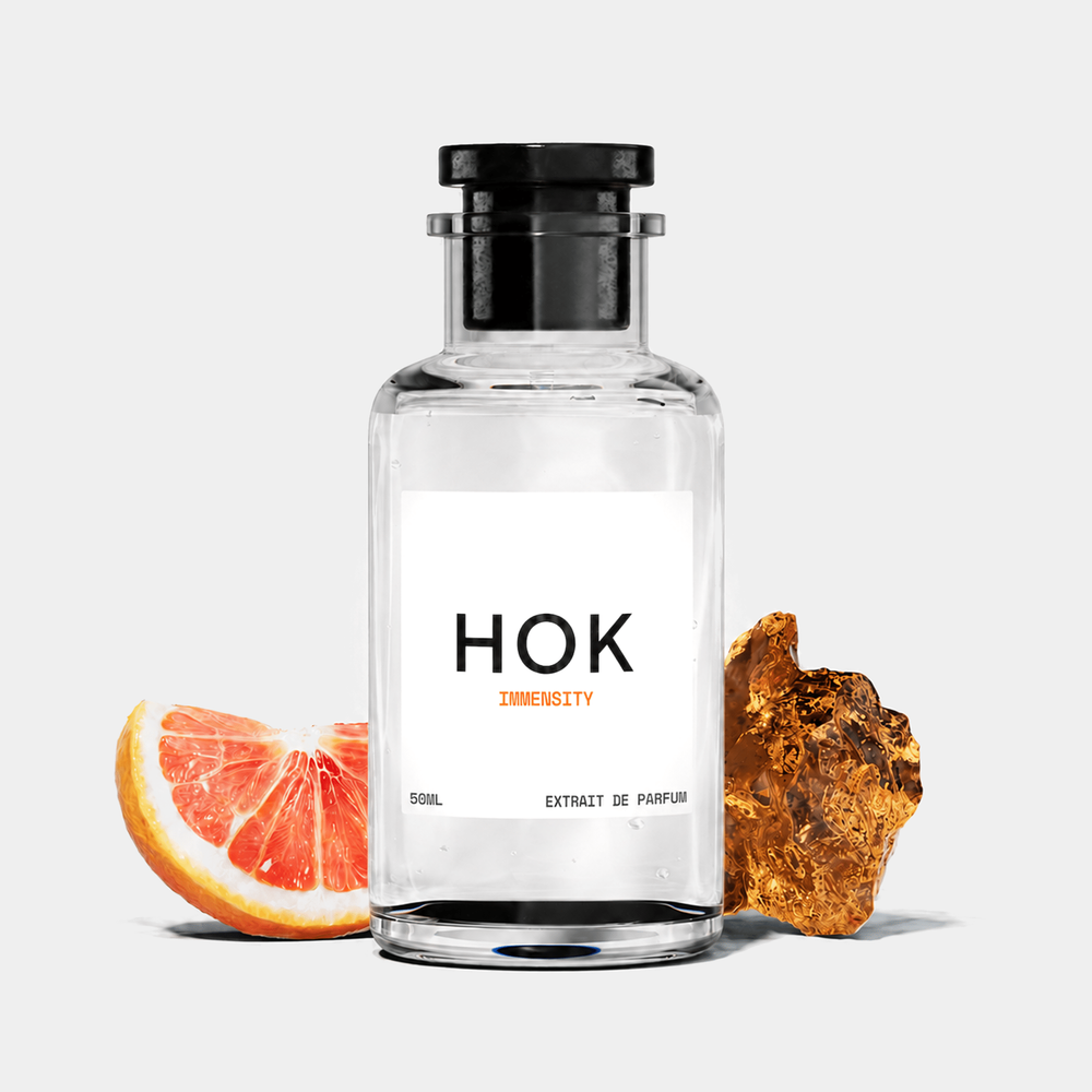 HOK Immensity fragrance bottle