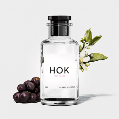 HOK Trip To Rome fragrance bottle