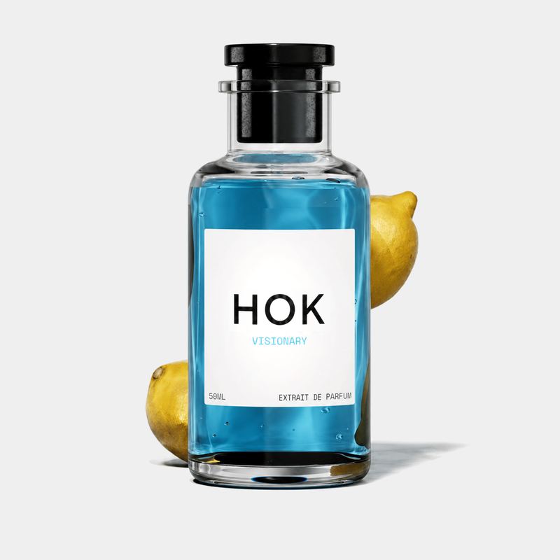 HOK Visionary fragrance bottle