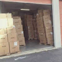 The HOK unit, full of bottles waiting to be cleared