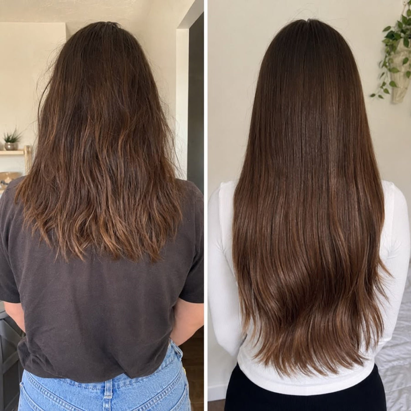 Smoother lengths, less frizz